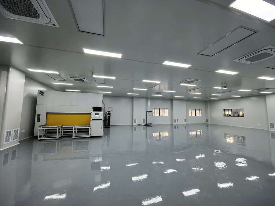 松江十万级净化车间装修图片