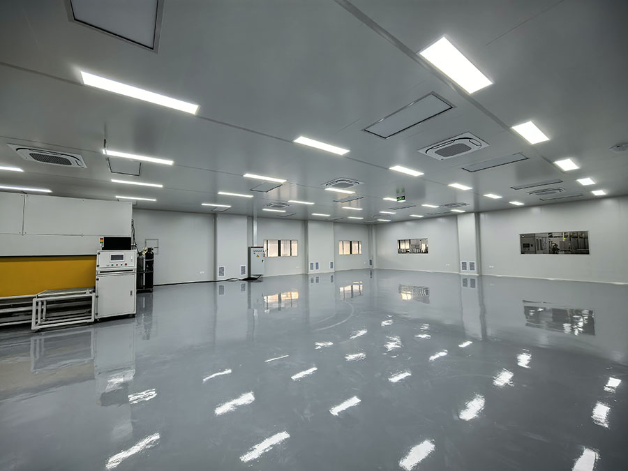 松江十万级净化车间装修图片