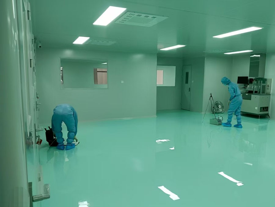 洁净厂房环氧地坪地面 洁净厂房环氧地坪地面